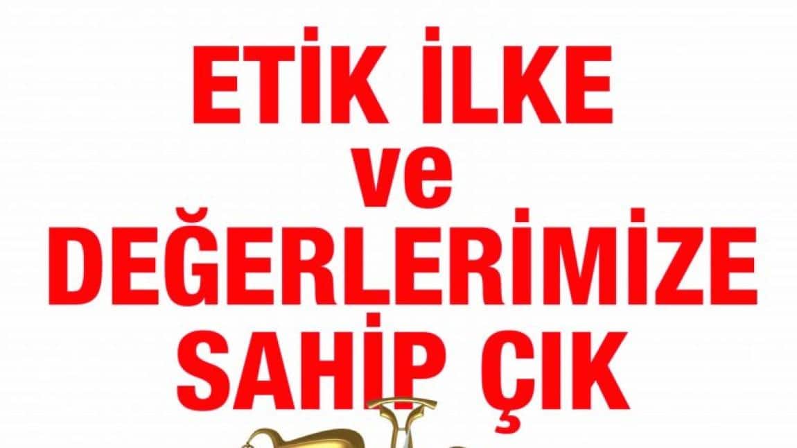 ETİK HAFTASI KUTLU OLSUN